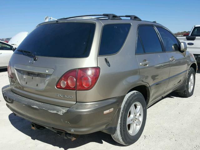 JT6GF10U7Y0048118 - 2000 LEXUS RX 300 CREAM photo 4