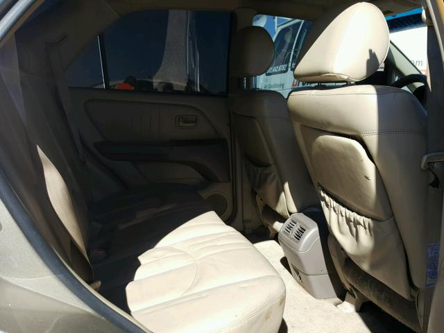 JT6GF10U7Y0048118 - 2000 LEXUS RX 300 CREAM photo 6