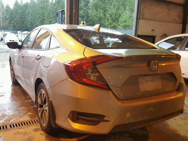 19XFC1F30HE206494 - 2017 HONDA CIVIC EX გრაფიტი ფოტო 3