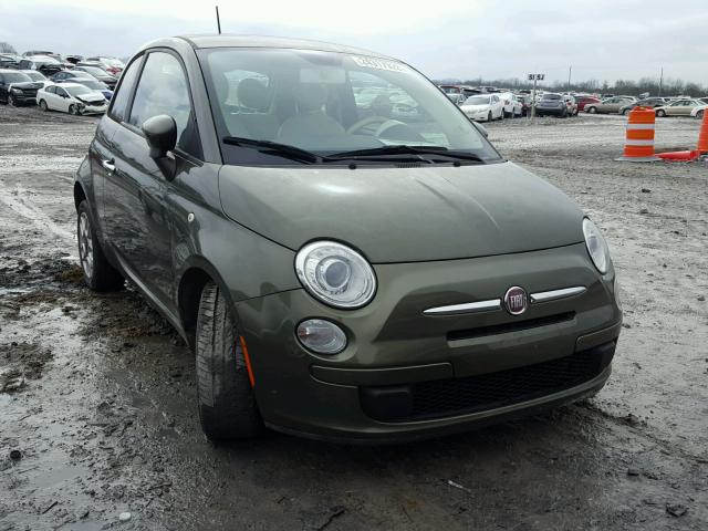 3C3CFFAR0CT381274 - 2012 FIAT 500 POP GREEN photo 1