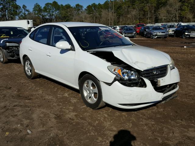 KMHDT46DX9U667377 - 2009 HYUNDAI ELANTRA GL WHITE photo 1