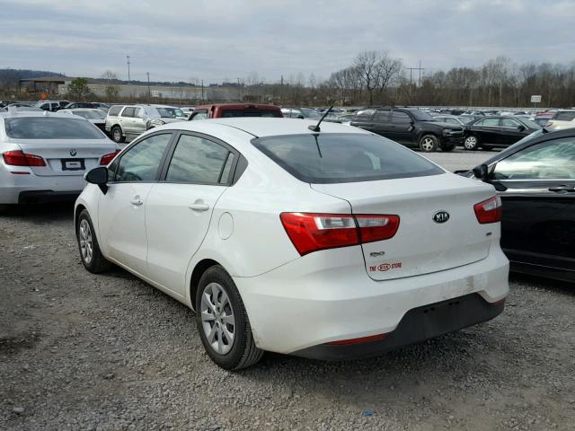 KNADM4A32G6554358 - 2016 KIA RIO LX Սպիտակ լուսանկար 3