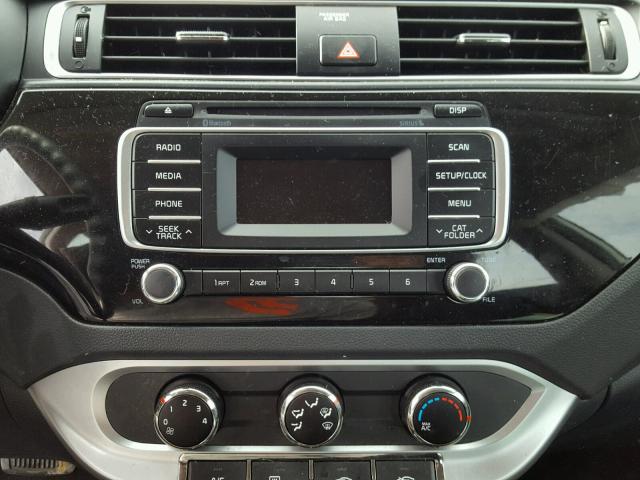 KNADM4A32G6554358 - 2016 KIA RIO LX Սպիտակ լուսանկար 9