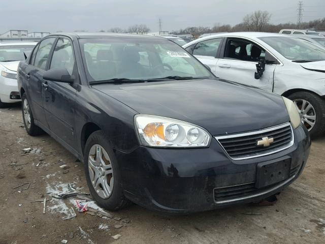 1G1ZS51856F227363 - 2006 CHEVROLET MALIBU LS BLACK photo 1