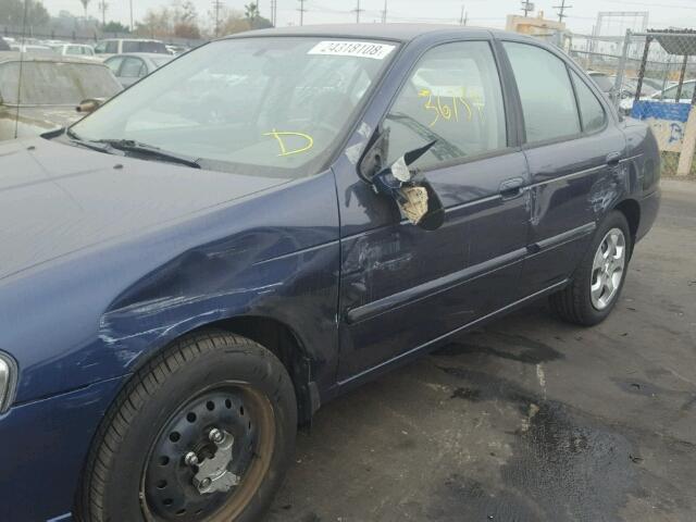 3N1CB51D35L572005 - 2005 NISSAN SENTRA 1.8 BLUE photo 9