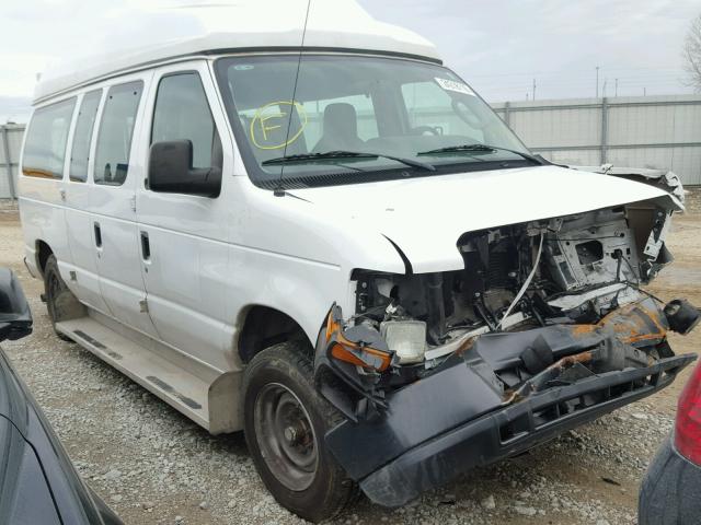 1FMNE1BL6ADA45311 - 2010 FORD ECONOLINE WHITE photo 1