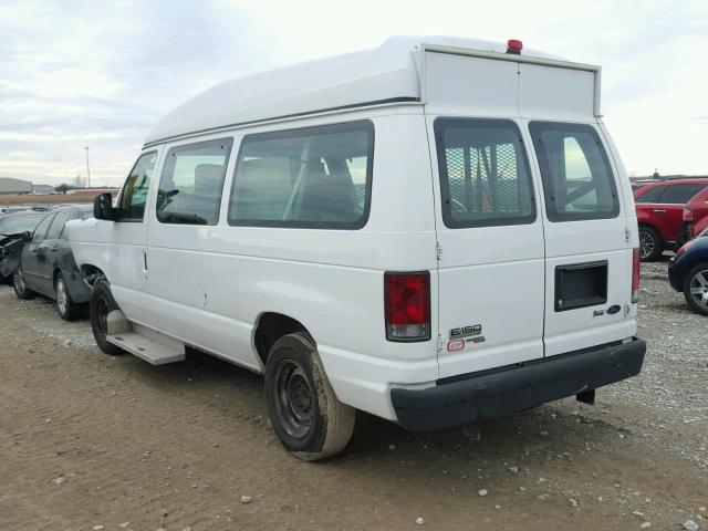 1FMNE1BL6ADA45311 - 2010 FORD ECONOLINE WHITE photo 3