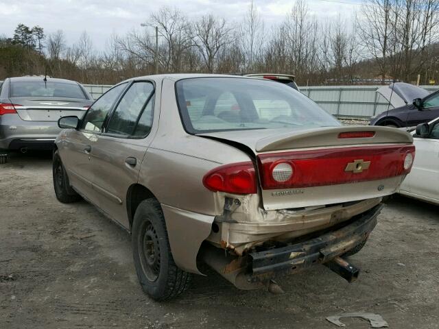 1G1JC52F547142120 - 2004 CHEVROLET CAVALIER BROWN photo 3