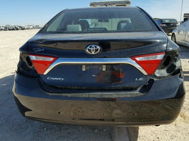 4T1BF1FK8HU694684 - 2017 TOYOTA CAMRY LE BLACK photo 9