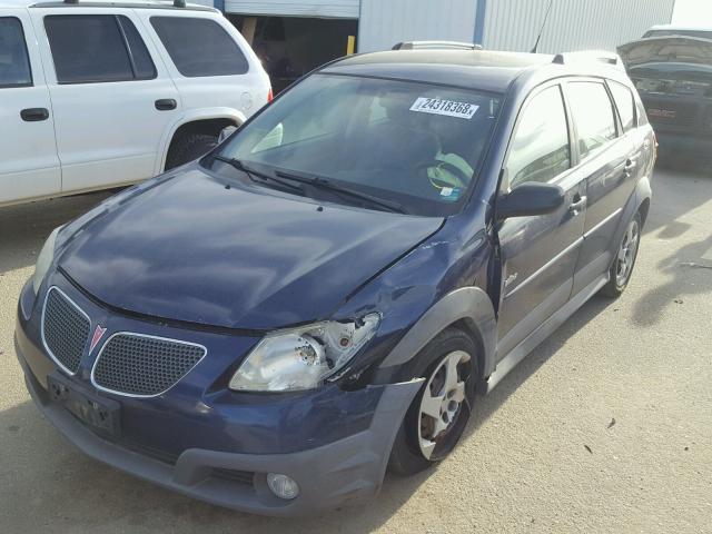 5Y2SL63865Z482674 - 2005 PONTIAC VIBE BLUE photo 2