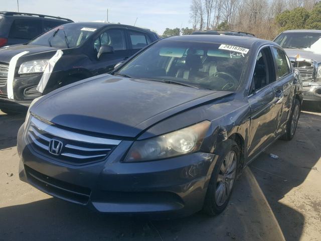 1HGCP2F85BA005971 - 2011 HONDA ACCORD EXL CHARCOAL photo 2