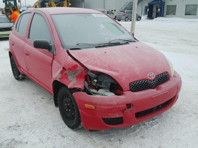 JTDKT123850076912 - 2005 TOYOTA ECHO RED photo 1