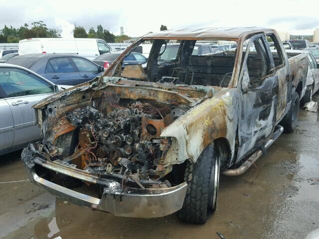 1FTRW12W24KA93322 - 2004 FORD F150 SUPER BURN photo 2