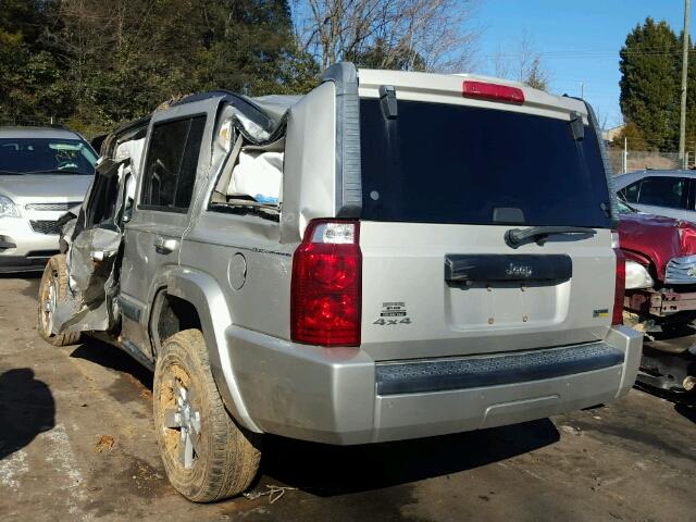 1J8HG48N48C141792 - 2008 JEEP COMMANDER 金色 照片 3