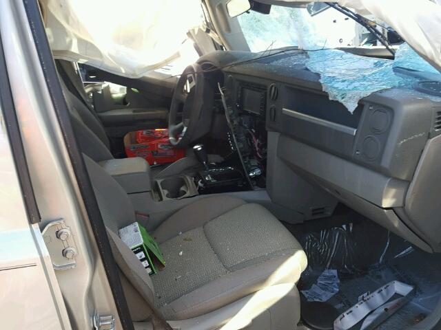 1J8HG48N48C141792 - 2008 JEEP COMMANDER 金色 照片 5