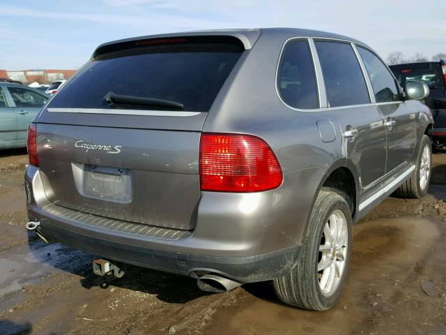 WP1AB29P54LA72342 - 2004 PORSCHE CAYENNE S BEIGE photo 4