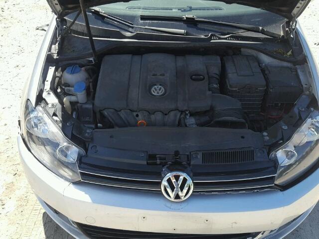 3VWKZ7AJ9BM614654 - 2011 VOLKSWAGEN JETTA S SILVER photo 9