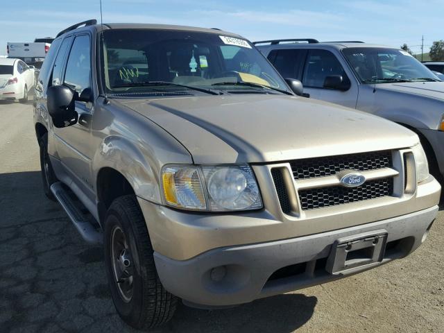 1FMYU60E81UA79753 - 2001 FORD EXPLORER S GOLD photo 1