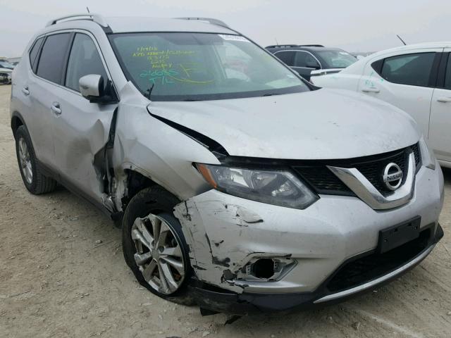 JN8AT2MT9GW022988 - 2016 NISSAN ROGUE S SILVER photo 1