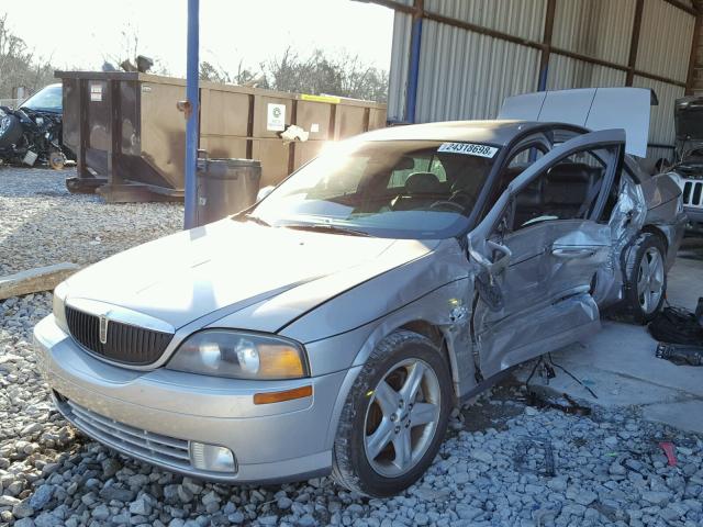 1LNHM87A52Y685469 - 2002 LINCOLN LS SILVER photo 2