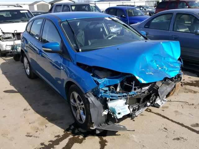 1FADP3K26EL279589 - 2014 FORD FOCUS SE BLUE photo 1