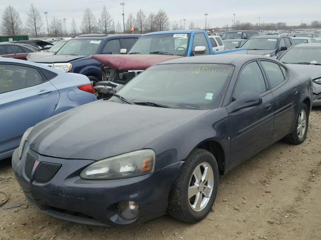 2G2WP552281110386 - 2008 PONTIAC GRAND PRIX CHARCOAL photo 2