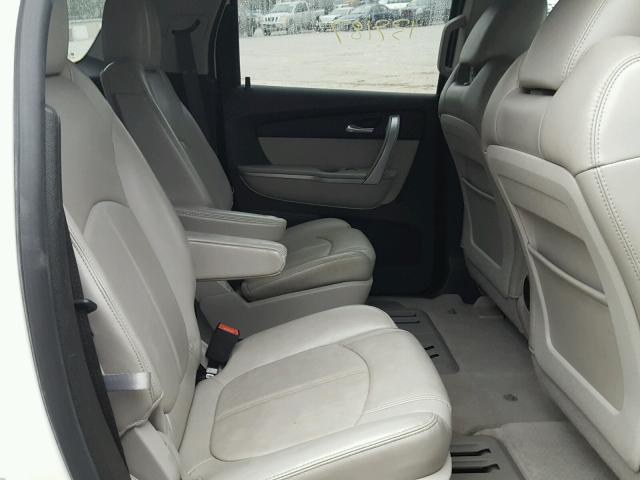 1GKKRSED3BJ154998 - 2011 GMC ACADIA SLT თეთრი ფოტო 6