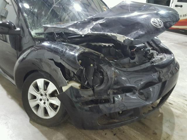 3VWPW31C09M503381 - 2009 VOLKSWAGEN NEW BEETLE 黑色 照片 10