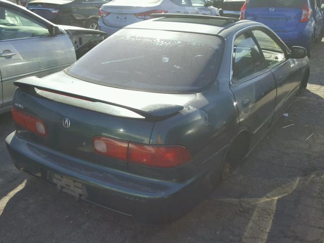 JH4DB7668XS003760 - 1999 ACURA INTEGRA GS GREEN photo 4