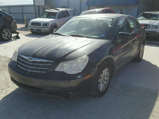 1C3LC46K57N530437 - 2007 CHRYSLER SEBRING BLACK photo 2