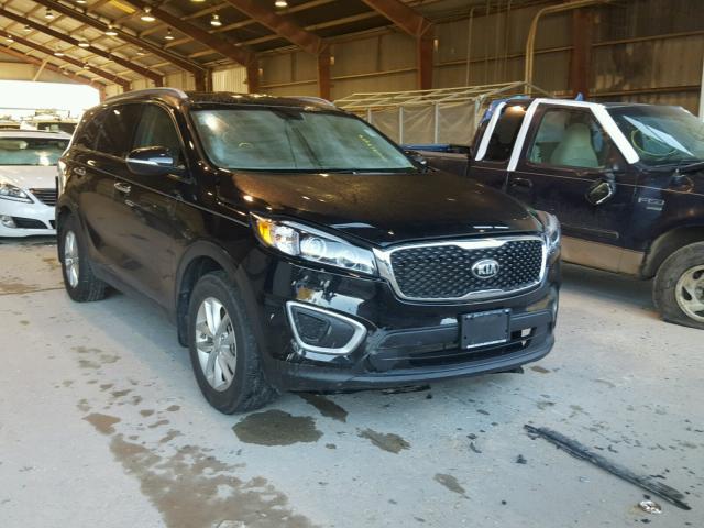 5XYPG4A34GG168383 - 2016 KIA SORENTO LX BLACK photo 1