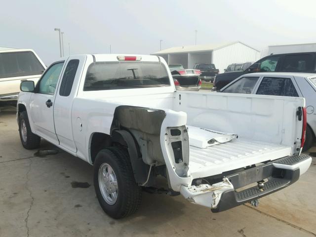 1GCCS199X78131690 - 2007 CHEVROLET COLORADO WHITE photo 3