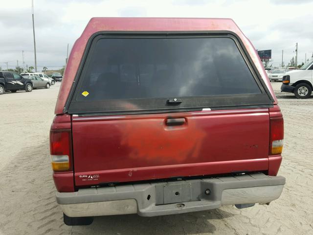 1FTCR10A0SUB20992 - 1995 FORD RANGER RED photo 6