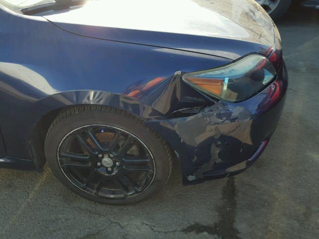 JTKDE177860131013 - 2006 TOYOTA SCION TC 蓝色 照片 9