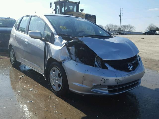 JHMGE8H36DC031091 - 2013 HONDA FIT SILVER photo 1