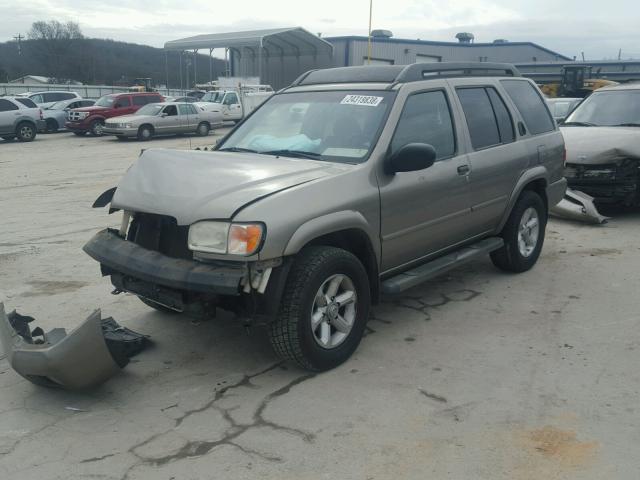 JN8DR09Y53W815316 - 2003 NISSAN PATHFINDER TAN photo 2