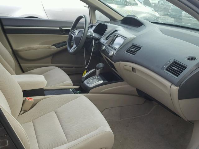 2HGFA1F81AH525450 - 2010 HONDA CIVIC EX 棕色 照片 5