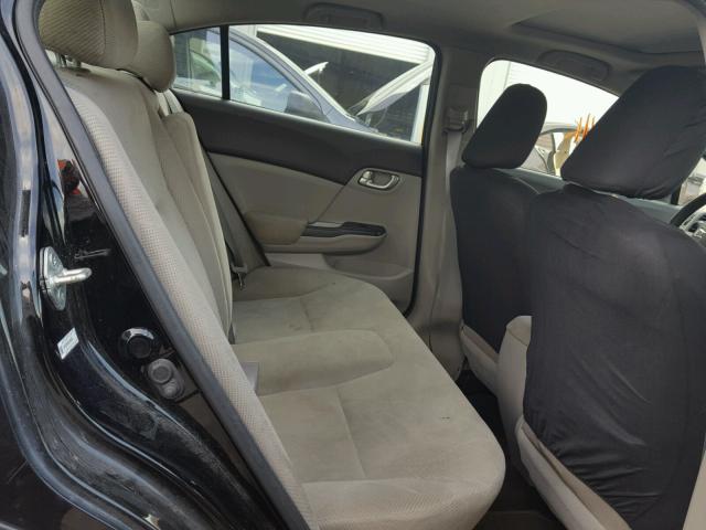 19XFB2F82CE058720 - 2012 HONDA CIVIC EX შავი ფოტო 6