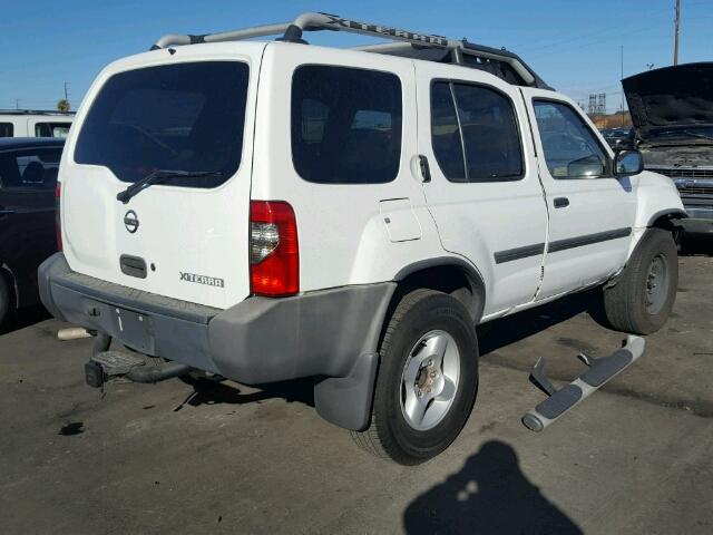 5N1ED28T92C575344 - 2002 NISSAN XTERRA XE WHITE photo 4