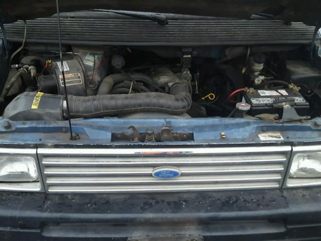 1FMCA11U2JZB04693 - 1988 FORD AEROSTAR BLUE photo 7