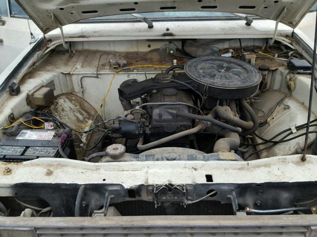 JC2UA1215B0537565 - 1981 FORD COURIER WHITE photo 7