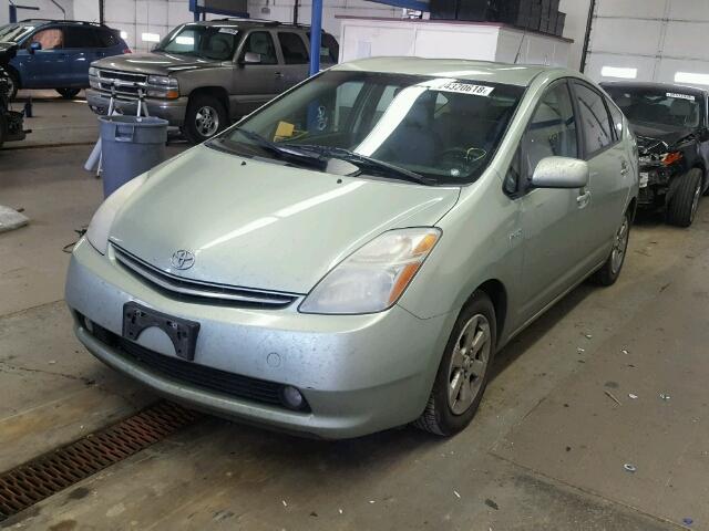 JTDKB20U887736575 - 2008 TOYOTA PRIUS GREEN photo 2