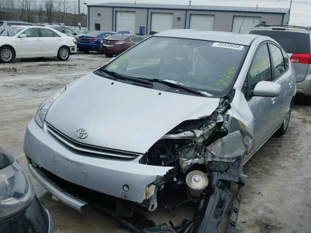 JTDKB20U277564459 - 2007 TOYOTA PRIUS SILVER photo 2