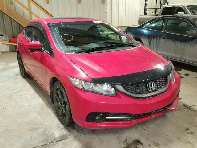 2HGFB6E53EH201116 - 2014 HONDA CIVIC SI RED photo 1