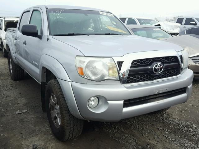 3TMLU4EN0BM080283 - 2011 TOYOTA TACOMA DOU SILVER photo 1