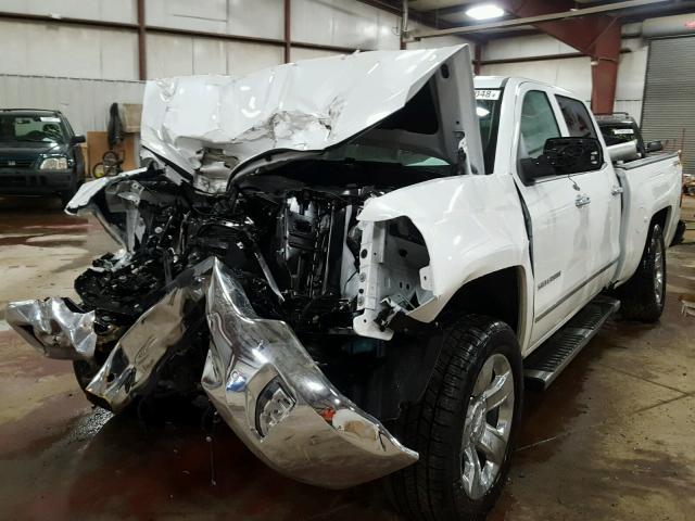 3GCUKSECXJG152102 - 2018 CHEVROLET SILVERADO WHITE photo 2