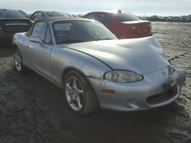 JM1NB353520233928 - 2002 MAZDA MX-5 MIATA SILVER photo 1