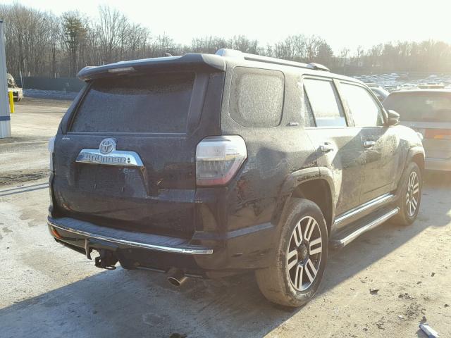 JTEBU5JR3G5296289 - 2016 TOYOTA 4RUNNER SR BLACK photo 4