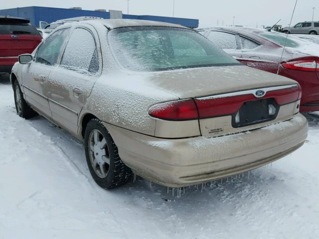 1FAFP6633XK208470 - 1999 FORD CONTOUR SE TAN photo 3