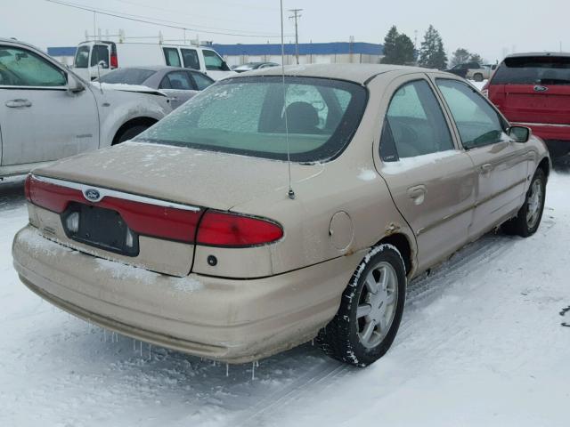 1FAFP6633XK208470 - 1999 FORD CONTOUR SE TAN photo 4